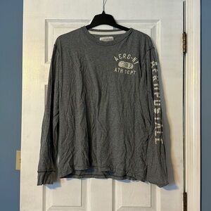 AEROPOSTALE mens long sleeve tee; size xl